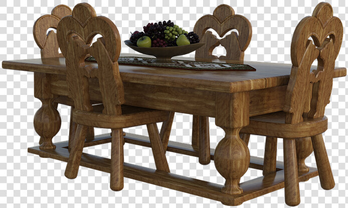 Table  Chairs  Furniture  Indoors  Dinner  Fruit  Eat   Coffee Table  HD Png DownloadTransparent PNG