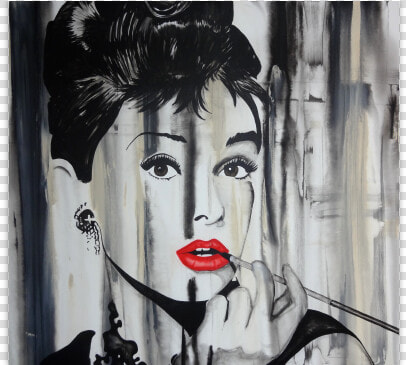 Erik Skoldberg Audrey Hepburn   Modern Art  HD Png DownloadTransparent PNG