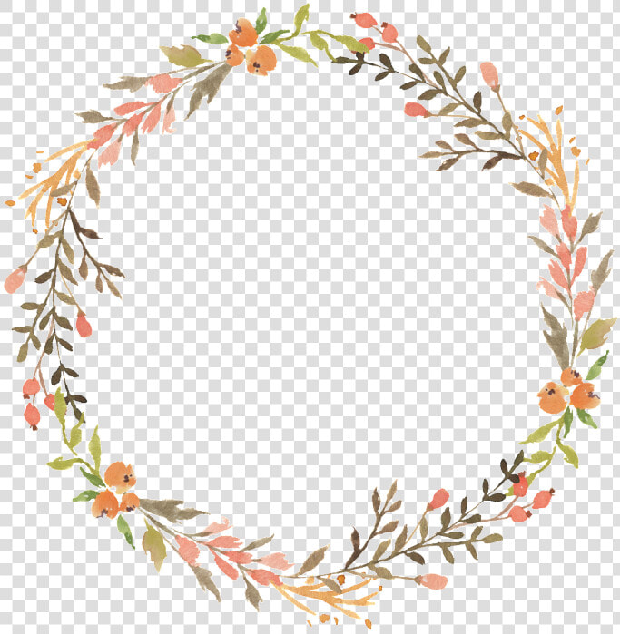 Floral Wreath Watercolor Transparent Decorative   Transparent Floral Wreath Png  Png DownloadTransparent PNG