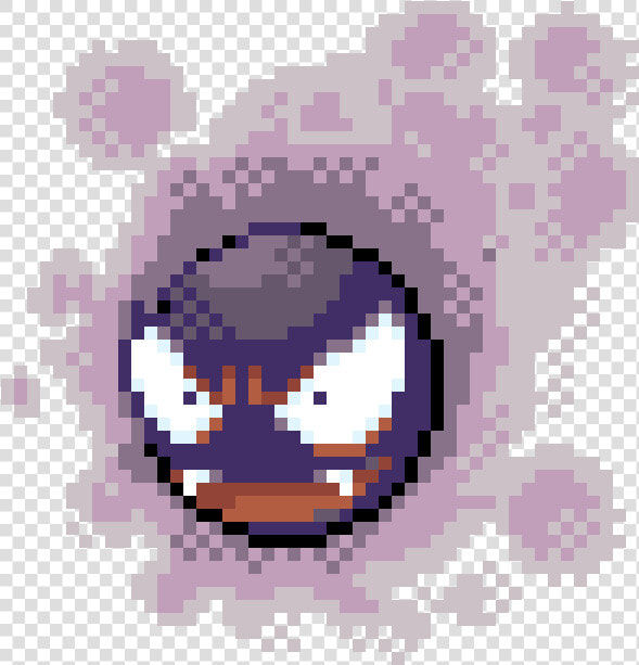 Pokemon Sprite Gif Gastly  HD Png DownloadTransparent PNG