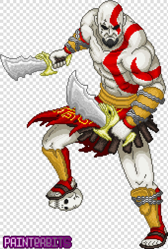 Kratos God Of War Pixelart   God Of War Betrayal Kratos  HD Png DownloadTransparent PNG