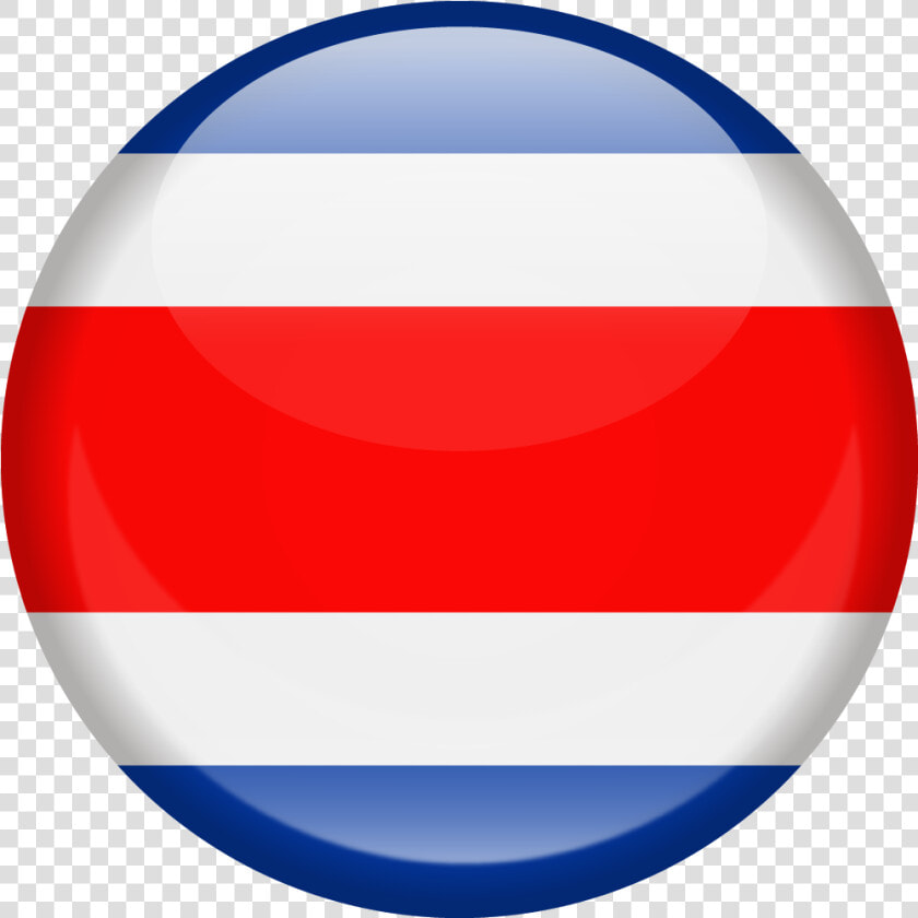 Flag blue material Property ball clip Art sphere logo   Costa Rica Flag Circle  HD Png DownloadTransparent PNG