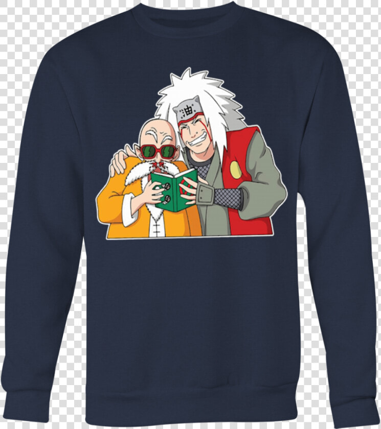 Master Roshi And Jiraiya T shirt   Master Roshi Polo Shirt  HD Png DownloadTransparent PNG