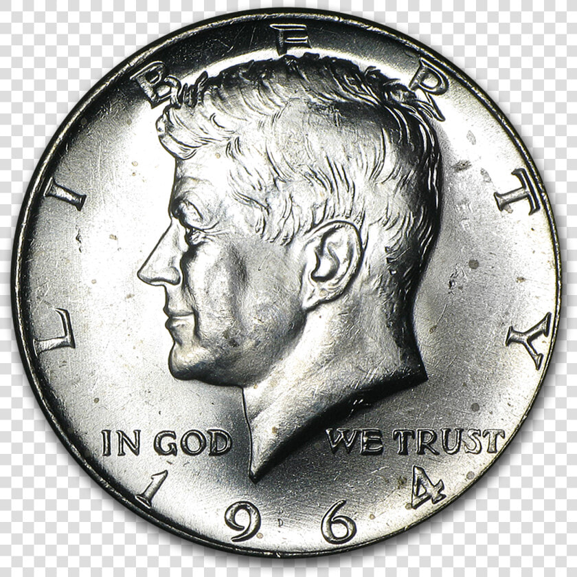 Kennedy Half Dollar 1964 In Bag Cheap  HD Png DownloadTransparent PNG