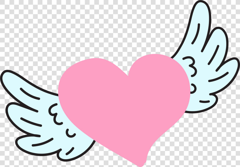 Heart Wings   Heart With Wings Png  Transparent PngTransparent PNG