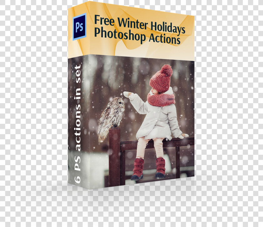 Retro Photoshop Actions Cover Girl   Santa Claus  HD Png DownloadTransparent PNG