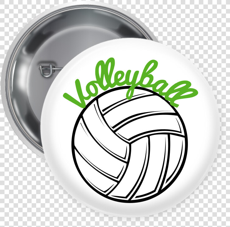 Volleyball Pin Backed Button   Save The Turtles Pin  HD Png DownloadTransparent PNG