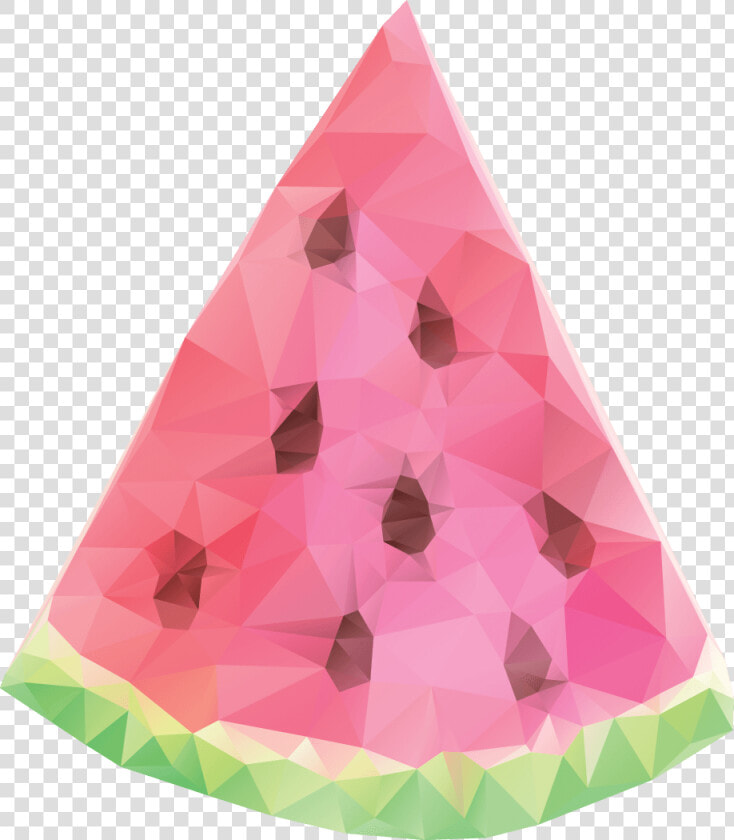 Watermelon Clipart Triangle   Triangle  HD Png DownloadTransparent PNG