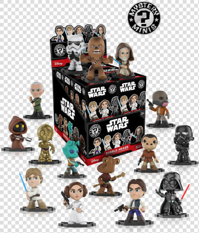 Star Wars Bobbleheads Mystery Minis  HD Png DownloadTransparent PNG