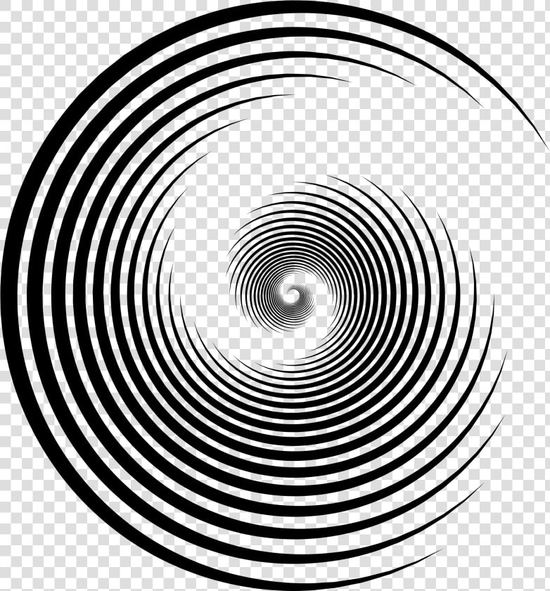 And White vortex   Circle Swirl Png  Transparent PngTransparent PNG