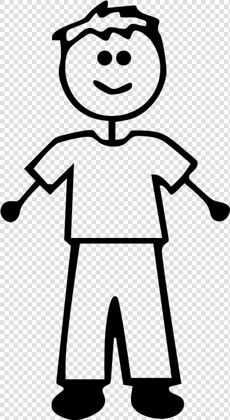 Stick Figure Decals Of Your Family   Stick Figure Family Dad  HD Png DownloadTransparent PNG