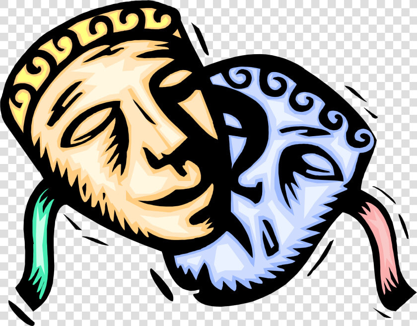 Greek Theater Masks Png   Transparent Cartoons   Greek Theatre Clip Art  Png DownloadTransparent PNG