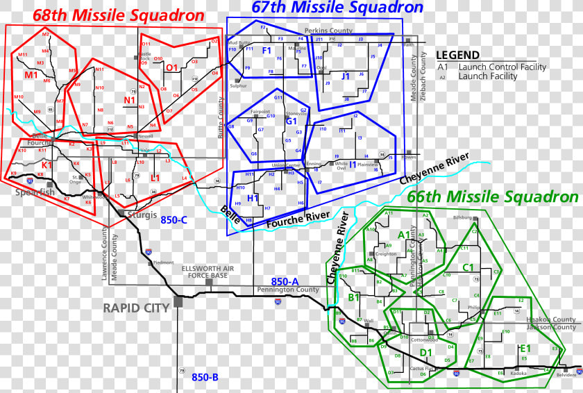 Minuteman Missile Map  HD Png DownloadTransparent PNG