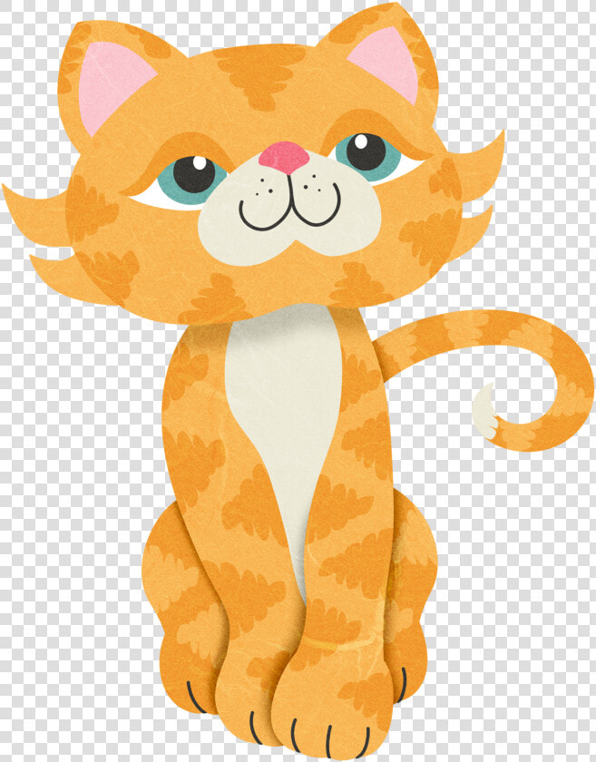 Persian Cat Kitten Whiskers Orange Lion   Cartoon Orange Persian Cat  HD Png DownloadTransparent PNG