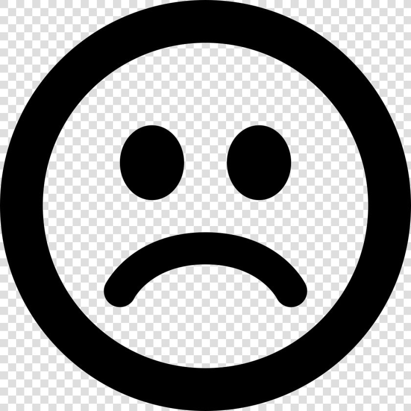  sad  negro  signo  simbolo  carita  triste  emoticon   Positive Icon  HD Png DownloadTransparent PNG