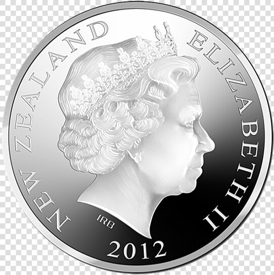 2012 Queen Elizabeth Ii Diamond Jubilee Silver Proof   New Zealand Elizabeth Ii 2015  HD Png DownloadTransparent PNG