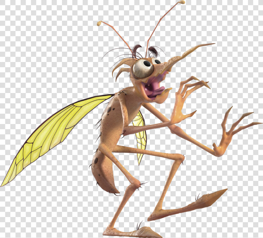 Scared Mosquito Yellow   Machhar Ke Kitne Dant Hote Hain  HD Png DownloadTransparent PNG