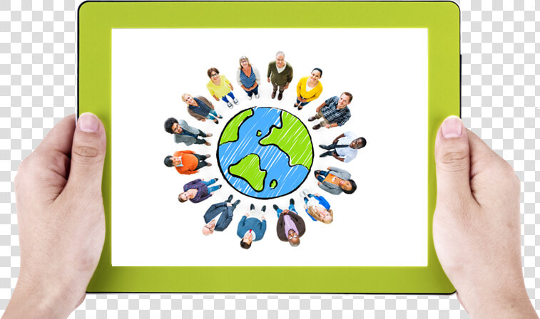 Diverse People On A World  HD Png DownloadTransparent PNG