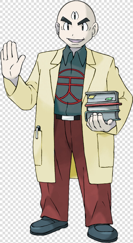 Professor Oak Pokemon Fire Red  HD Png DownloadTransparent PNG