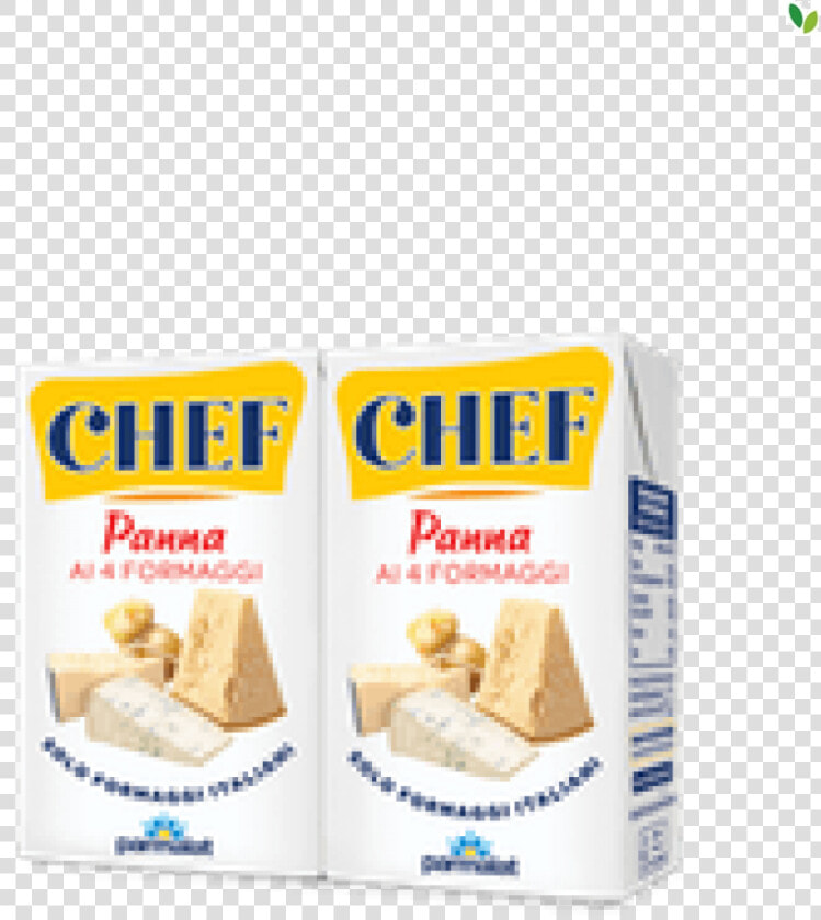 Parmalat Chef Cream With Cheese   Panna Chef 4 Formaggi  HD Png DownloadTransparent PNG