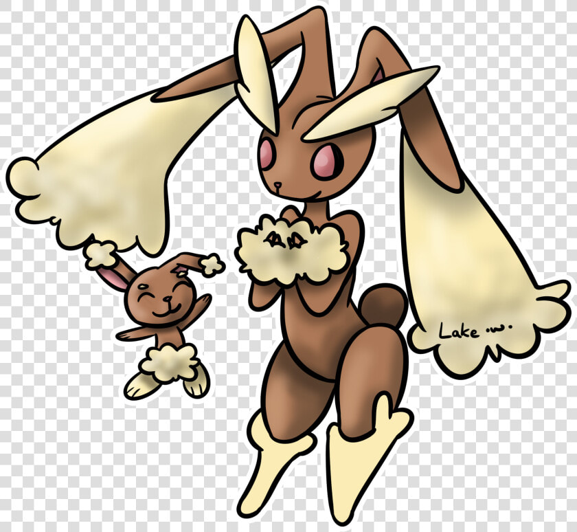 Buneary And Lopunny  HD Png DownloadTransparent PNG