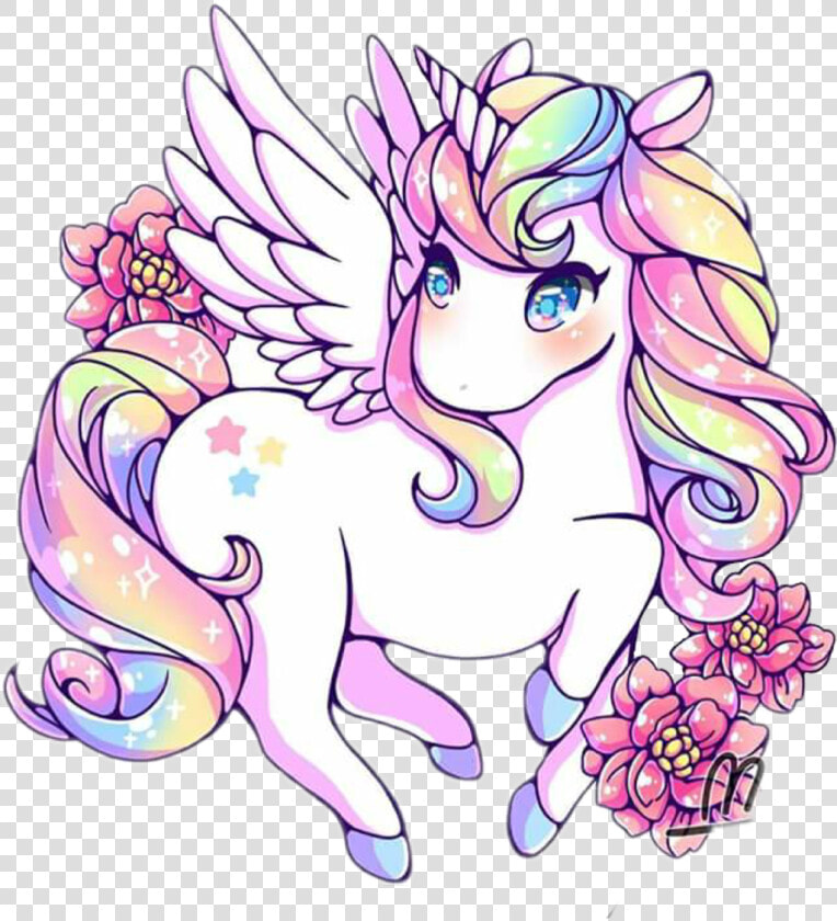 Transparent Horse And Pony Clipart   Rainbow Cute Unicorn Drawings  HD Png DownloadTransparent PNG