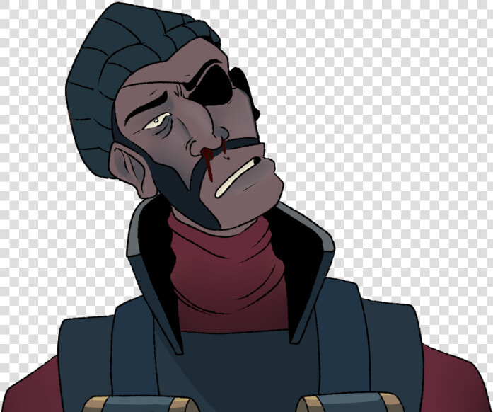 Some Demoman Art I Drew Today For A Video I’m Working   Cartoon  HD Png DownloadTransparent PNG