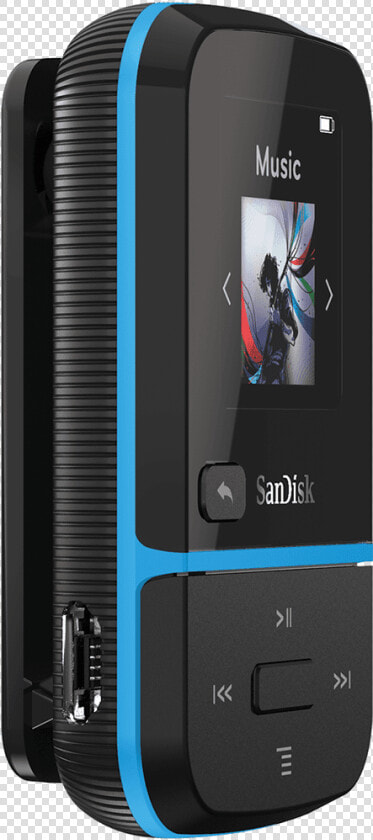 Sandisk Clip Sport Go 16gb Blue   Sandisk Clip Sport Go  HD Png DownloadTransparent PNG