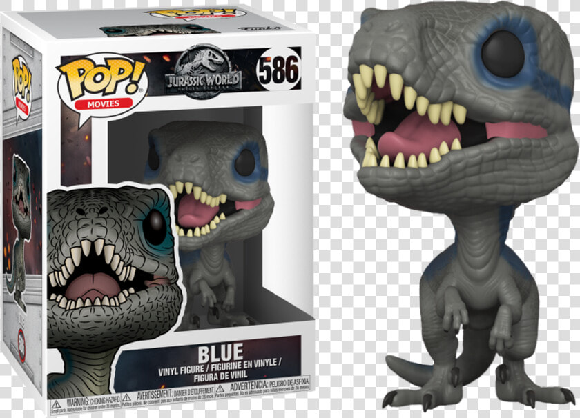 Fallen Kingdom   Funko Pop Blue Jurassic Park  HD Png DownloadTransparent PNG