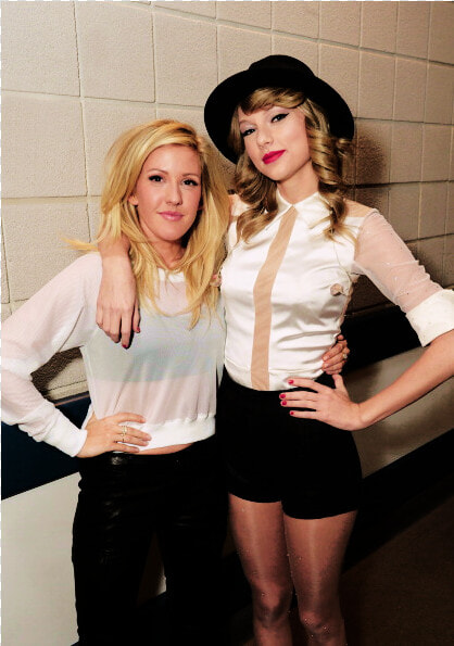 Ellie Goulding   Taylor Swift Red Tour London  HD Png DownloadTransparent PNG