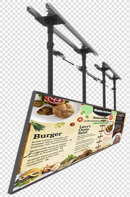 Restaurant Menu Board   Banner  HD Png DownloadTransparent PNG