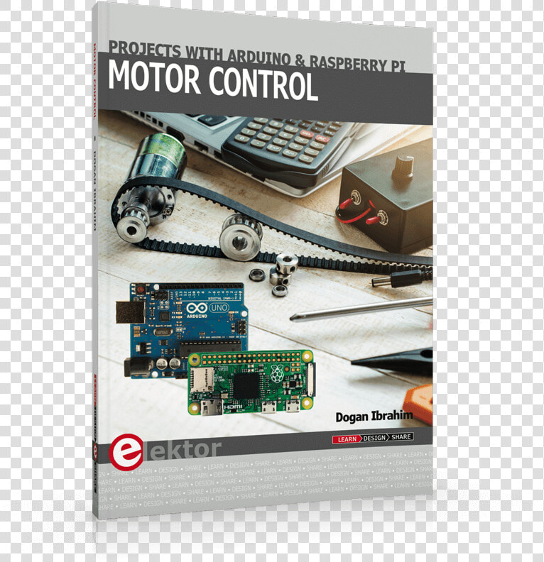 Projects With Arduino  amp  Raspberry Pi Zero W  By Dogan   Servo Motor Control Book  HD Png DownloadTransparent PNG