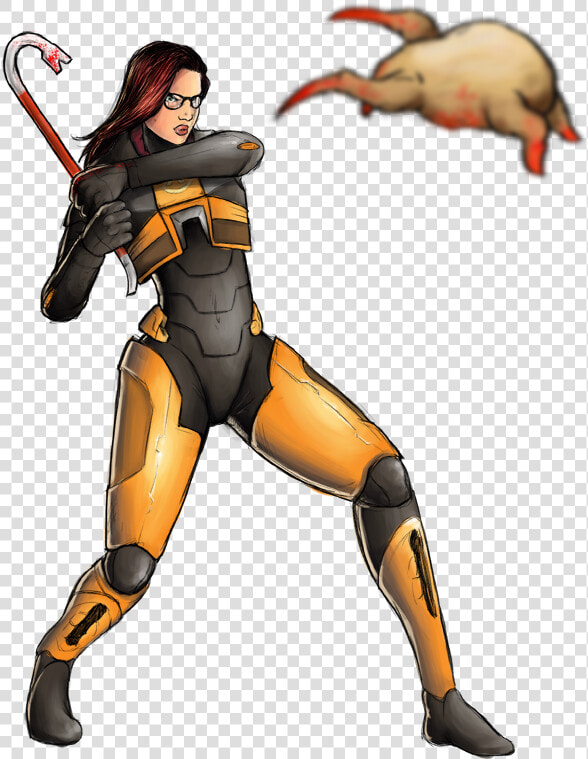 Concept   Gordon Freeman Female Version  HD Png DownloadTransparent PNG