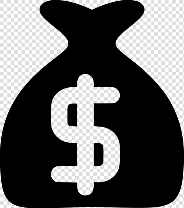 Bag Dollar Svg Icon   Icon Dollar White Transparent  HD Png DownloadTransparent PNG