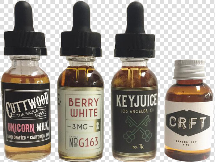 Various E liquid Bottles Crop   Much Does Vape Juice Cost  HD Png DownloadTransparent PNG