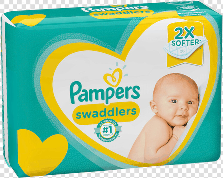 Pampers Swaddlers Size 2  HD Png DownloadTransparent PNG