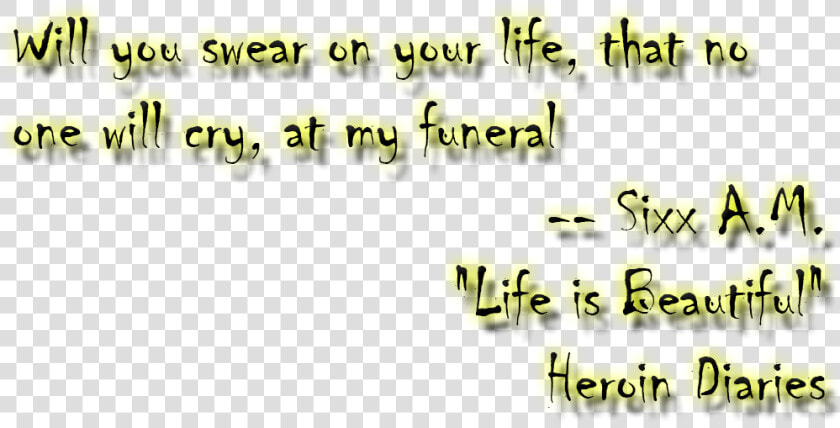 Swear On Your Life  HD Png DownloadTransparent PNG