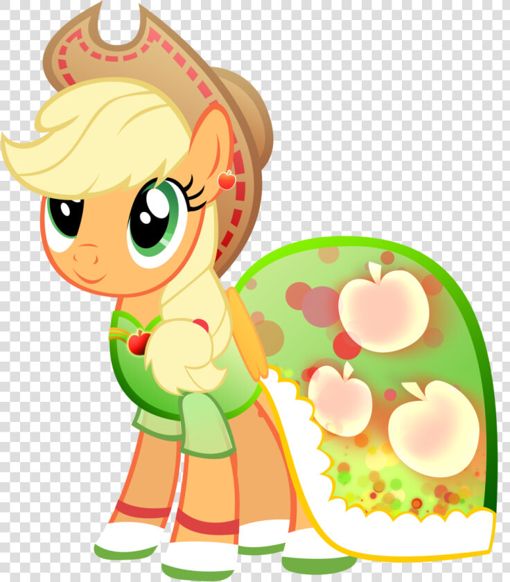 My Little Pony Friendship Is Magic Applejack Dress   My Little Pony Applejack Dress  HD Png DownloadTransparent PNG