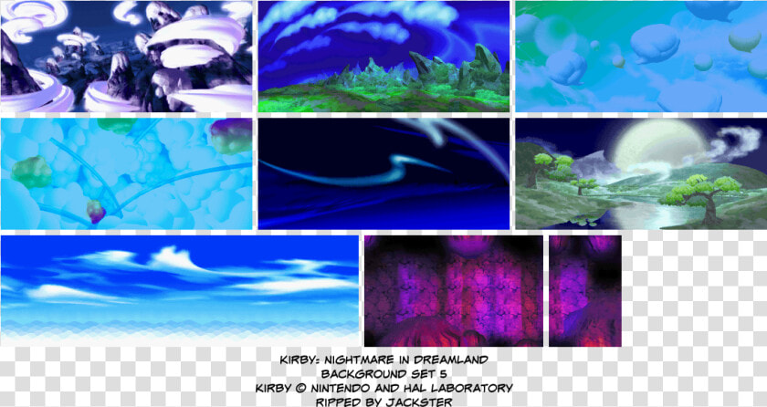 Backgrounds   Kirby Nightmare In Dreamland Backgrounds  HD Png DownloadTransparent PNG