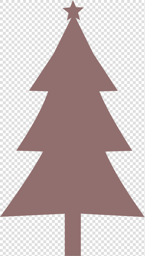 Christmas Tree Silhouette   Silhouette Christmas Tree Clipart  HD Png DownloadTransparent PNG