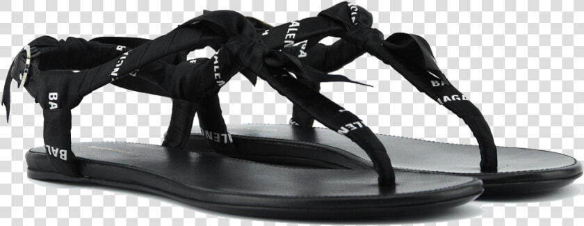 Balenciaga Logo Slipper   Flip flops  HD Png DownloadTransparent PNG