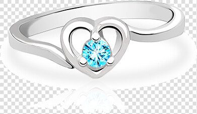 Sparkle In My Heart Children S Ring   Birthstone  HD Png DownloadTransparent PNG