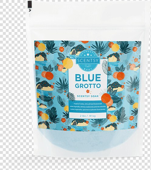 Scentsy Bath Soak   Blue Grotto Scentsy Soak  HD Png DownloadTransparent PNG