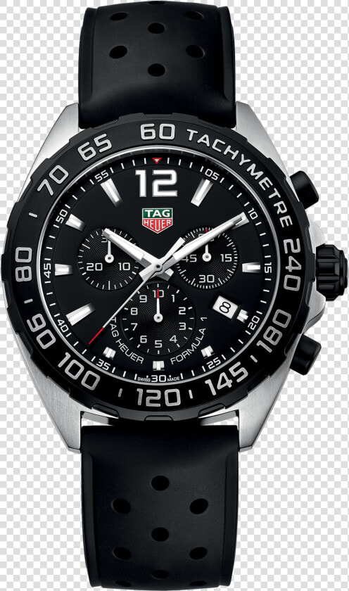 Tag Heuer Formula 1 Black Dial 43mm Chronograph Watch   Tag Heuer Formula 1 43mm  HD Png DownloadTransparent PNG