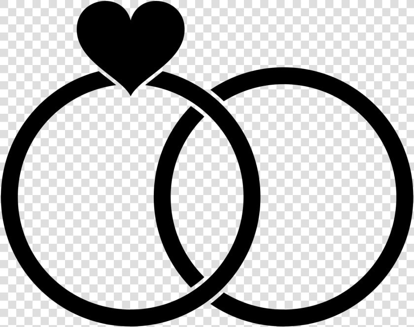 Heart  Ring  Icon  Black  Sweethearts  Wedding   Wedding Ring Icon Png  Transparent PngTransparent PNG