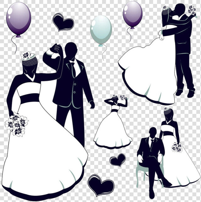 Wedding Invitation Bride Illustration   عکس شعر عروس داماد  HD Png DownloadTransparent PNG