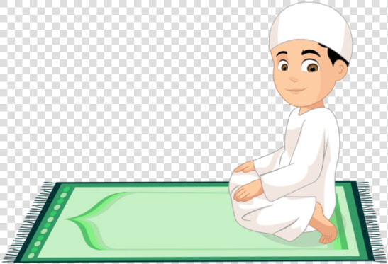 Transparent Salah Islam Prayer Cartoon For Ramadan  HD Png DownloadTransparent PNG