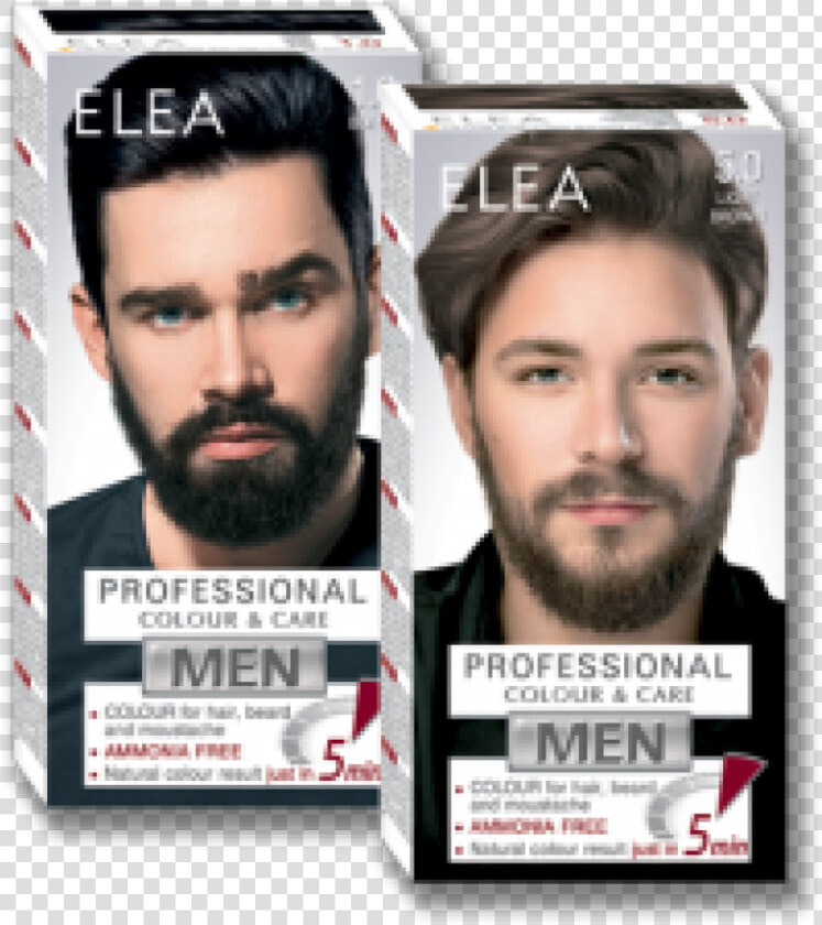 Colour For Hair  Beard And Moustache Elea For Men 100   Light Beard And Moustache  HD Png DownloadTransparent PNG