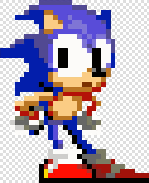 Sonic The Hedgehog  Sonic Mania  Video Game  Play    Sonic 1 Pixel Art  HD Png DownloadTransparent PNG