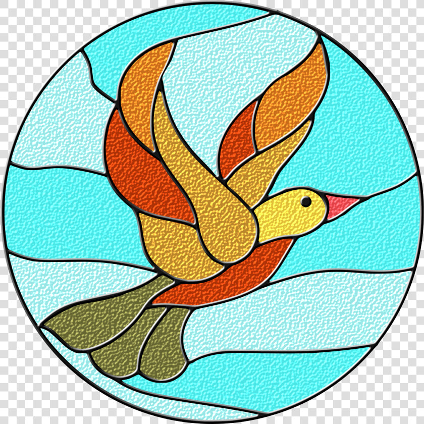 Bird Stained Glass Clip Arts   Clipart Stained Glass  HD Png DownloadTransparent PNG